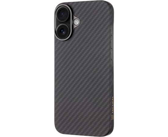 Tactical MagForce Aramid Cover Aizsargapvalks priekš Apple iPhone 16 / melns Neoriģinālie Maciņi