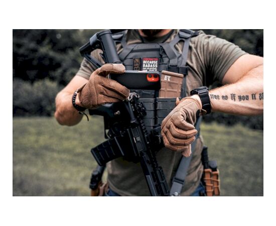 Tactical MagForce Aramid Cover Aizsargapvalks priekš Apple iPhone 15 Pro / melns Neoriģinālie Maciņi