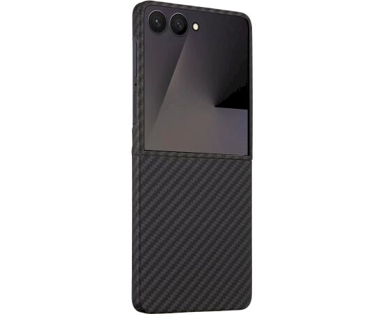 Tactical MagForce Aramid Cover Aizsargapvalks priekš Samsung Galaxy Z Flip 7 / melns Neoriģinālie Maciņi