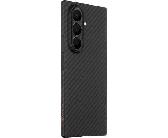 Tactical MagForce Aramid Cover Aizsargapvalks priekš Samsung Galaxy Z Fold 7 / melns Neoriģinālie Maciņi