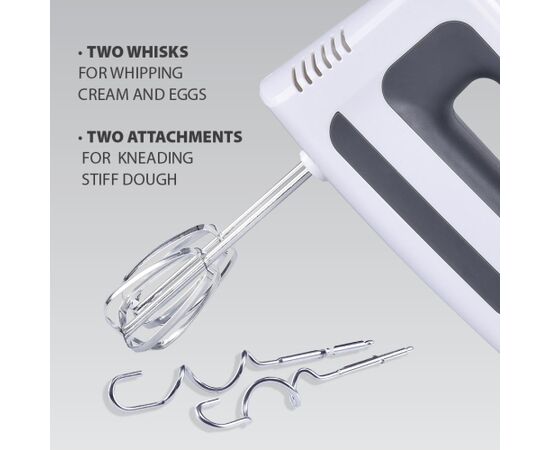 Hand mixer MAESTRO MR-502 500W White, Black Jaunumi Sadz. tehnika