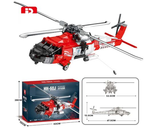 RoGer HH-60J Konstruktors Helikopters 1137det. Konstruktori 