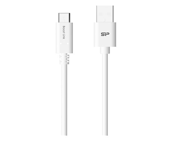 Silicon Power USB A to Micro USB-C cable LK10AC White