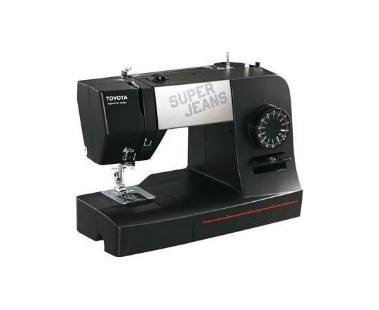 Sewing machine Toyota SUPERJ15 Black, Number of stitches 15, Automatic threading
