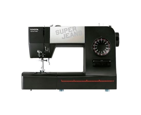 Sewing machine Toyota SUPERJ15 Black, Number of stitches 15, Automatic threading