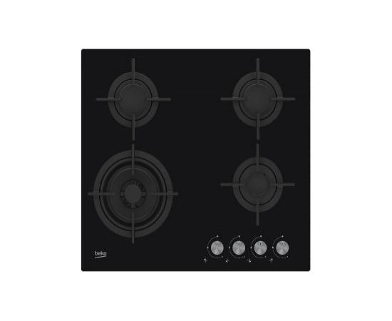 BEKO HILW64222S 60cm Black gāzes virsma