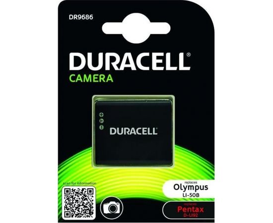 Duracell battery Olympus LI-50B/Pentax D-LI92