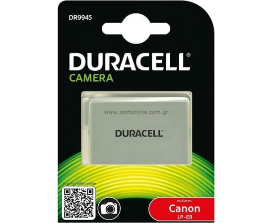 Duracell battery Canon LP-E8 1020mAh