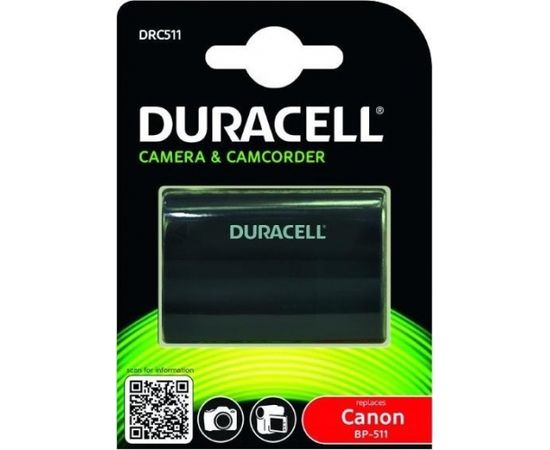 Duracell battery Canon BP-511 1400mAh