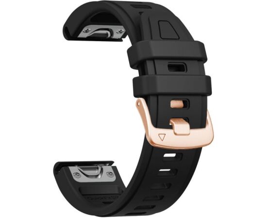 Tech-Protect watch strap Silicone Garmin fenix 43mm, black Новинки смартфонов и телефонов
