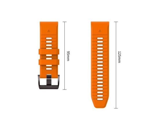 Tech-Protect watch strap Silicone Garmin fenix 47mm, signal orange Новинки смартфонов и телефонов