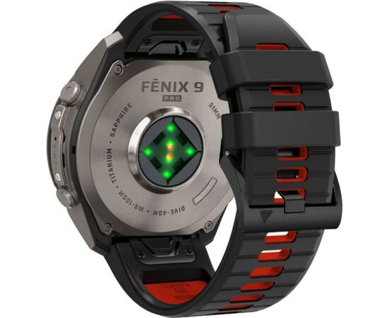 Tech-Protect watch strap IconBand Pro Garmin fenix 47mm, black/red Новинки смартфонов и телефонов