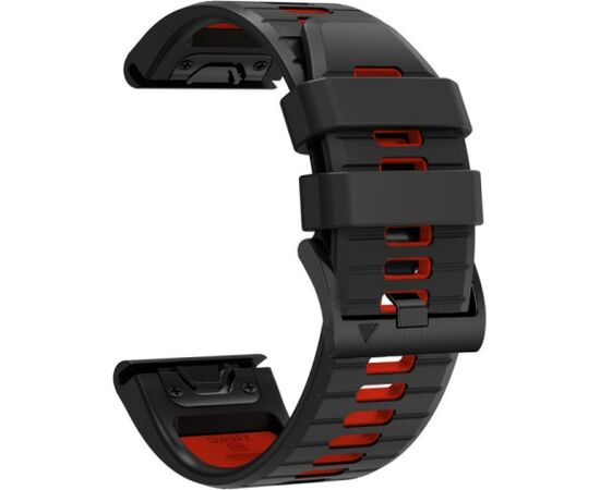 Tech-Protect watch strap IconBand Pro Garmin fenix 47mm, black/red Новинки смартфонов и телефонов