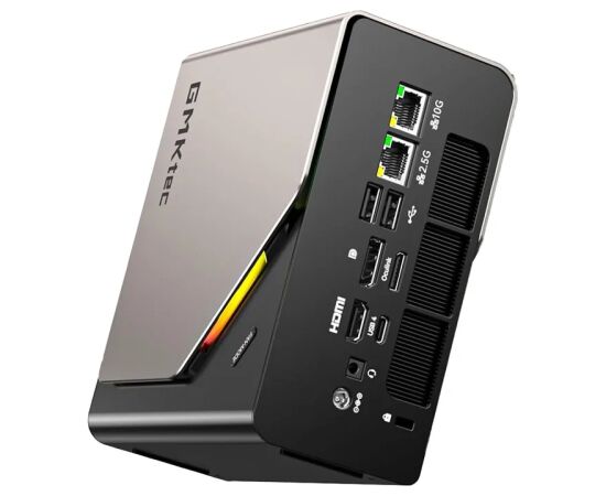 GMKTEC EVO-T2S Mini PC with Intel Panther Lake X7 358H, 64GB, and 1TB Personālie datori