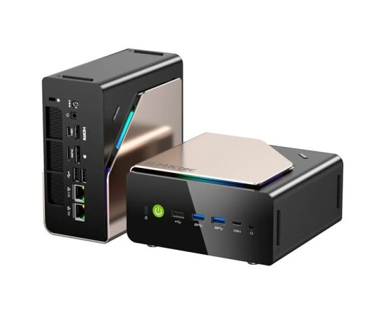 GMKTEC EVO-T2S Mini PC with Intel Panther Lake X7 358H, 64GB, and 1TB Personālie datori