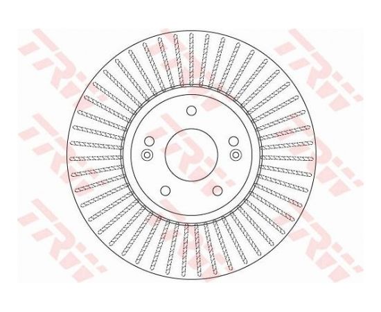 TRW Bremžu disks DF6222