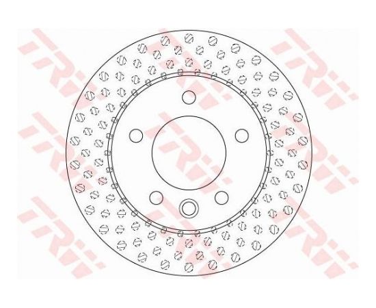 TRW Bremžu disks DF6194S