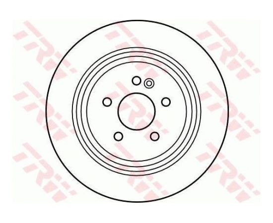 TRW Bremžu disks DF4196