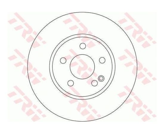 TRW Bremžu disks DF4373