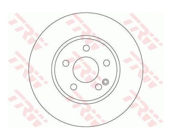 TRW Bremžu disks DF4373