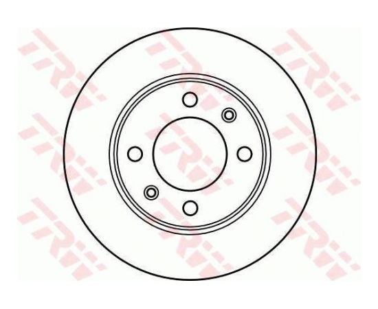 TRW Bremžu disks DF2581