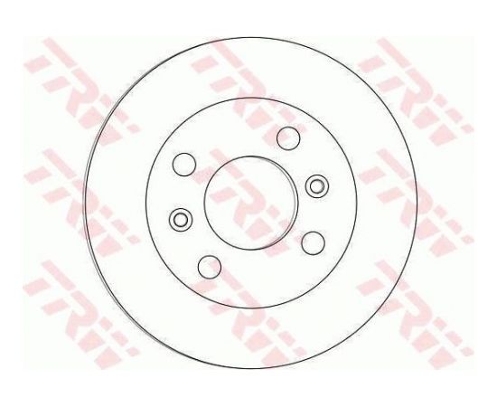 TRW Bremžu disks DF4458