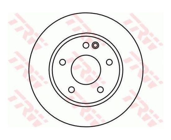 TRW Bremžu disks DF4035