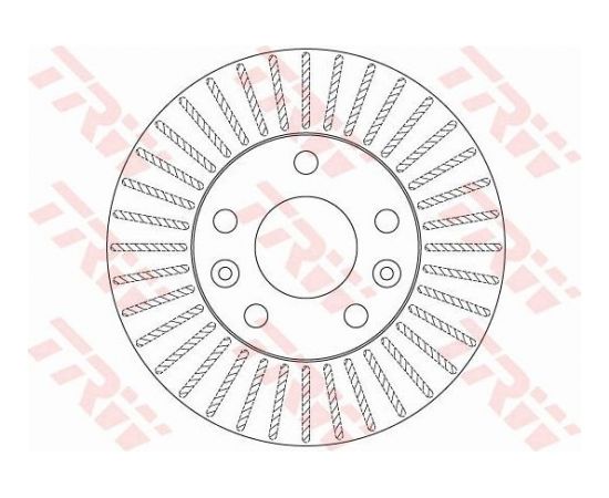 TRW Bremžu disks DF6200