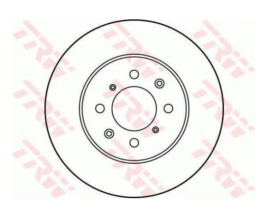 TRW Bremžu disks DF3021