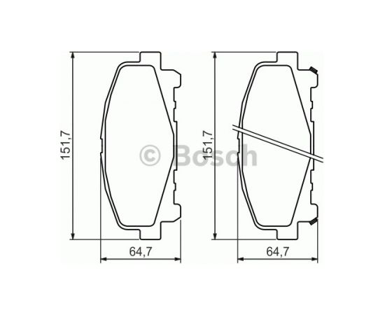 Bosch Bremžu kluči 0 986 494 382