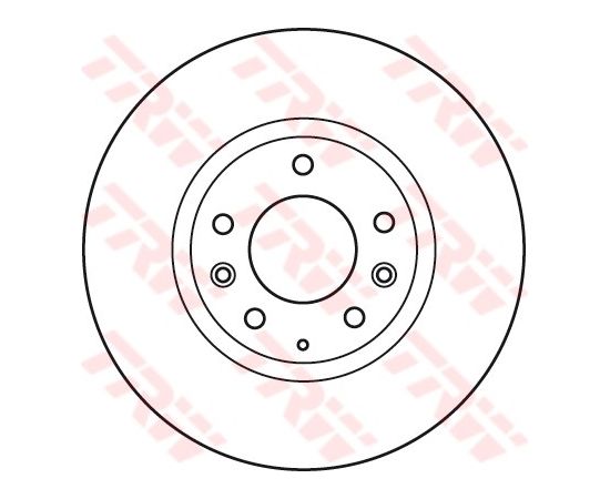 TRW Bremžu disks DF4974S