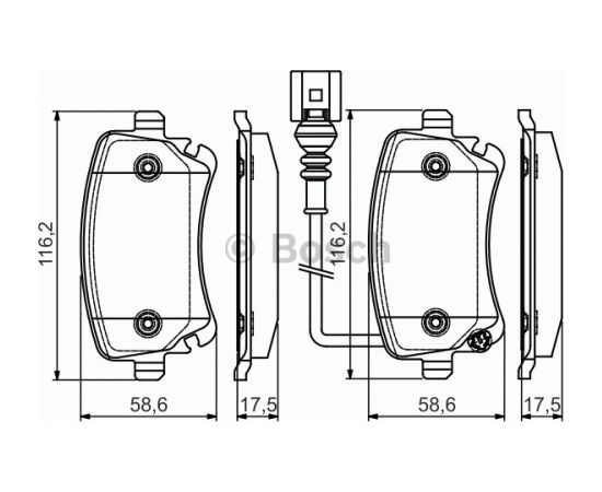 Bosch Bremžu kluči 0 986 495 094