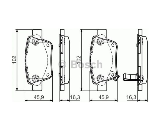Bosch Bremžu kluči 0 986 495 073