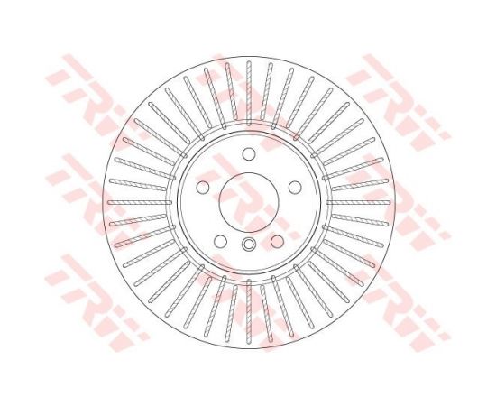 TRW Bremžu disks DF6408S