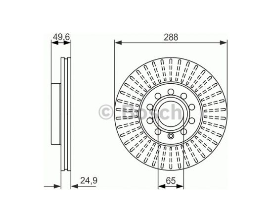 Bosch Bremžu disks 0 986 479 939