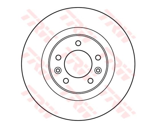 TRW Bremžu disks DF4945