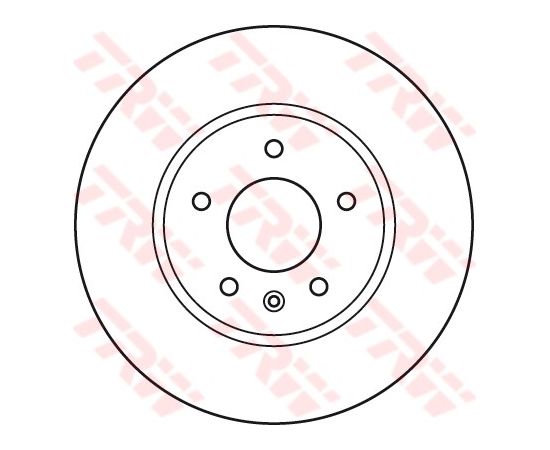TRW Bremžu disks DF4928S