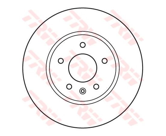 TRW Bremžu disks DF4928S