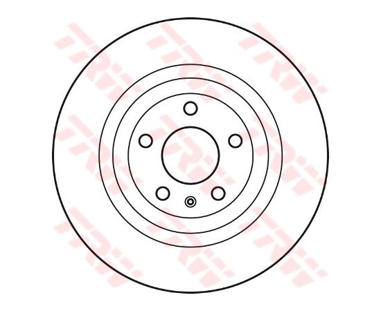 TRW Bremžu disks DF4818S