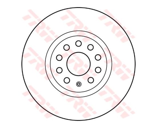 TRW Bremžu disks DF4464S