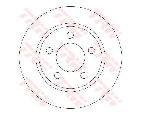 TRW Bremžu disks DF4419