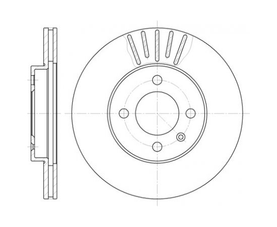 Remsa Bremžu disks 6175.10