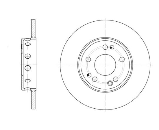 Remsa Bremžu disks 6059.00