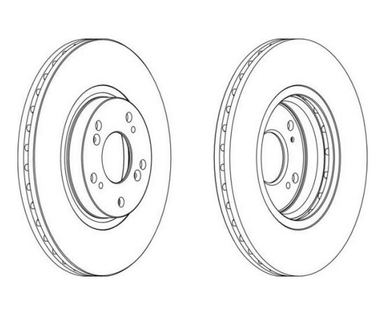 Ferodo Bremžu disks DDF1424