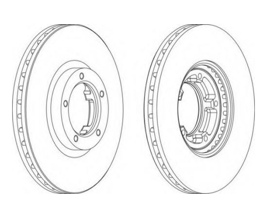 Bremžu disks AD672624