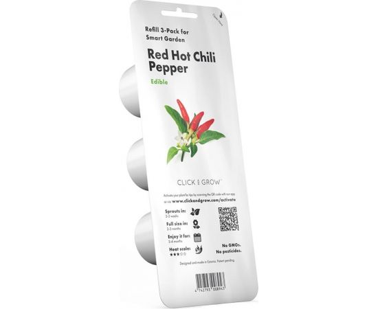 Click & Grow Smart Garden refill Красный острый перец 3 шт