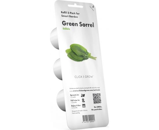 Click & Grow Smart Garden refill Green Sorrel 3 шт