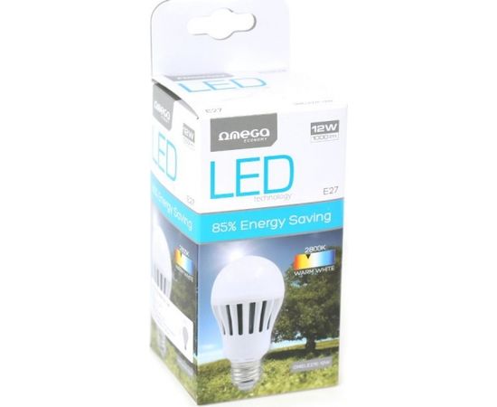 Omega LED spuldze E27 12W 2800K (42356)