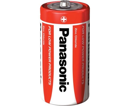(Ir veikalā) Panasonic R14-2BB (C) R14RZ/2B Baterija Blistera iepakojumā 2gab