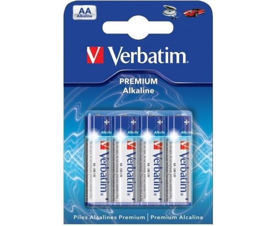 Verbatim ALKALINE BATTERY AA 4PACK